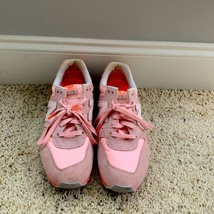 Pink New Balance 696